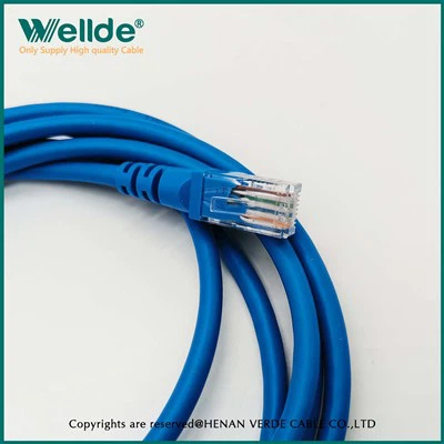 Awg26 Cat6 UTP patch kabel Omrežni modri kabel