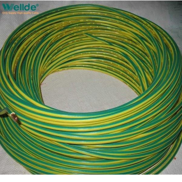Yellow Green Ground Earthing Wire Cable factory